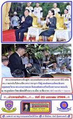 พระบาทสมเด็จพระเจ้าอยู่หัว และสมเด็จพระนางเจ้าฯ พระบรมราชินี เสด็จพระราชดำเนินไปทรงเปิด (พระราชานุสาวรีย์คู่ สมเด็จพระมหิตลาธิเบศร อดุลยเดชวิกรม พระบรมราชชนก กับสมเด็จพระศรีนครินทราบรมราชชนนี) ณ.รพ.ศูนย์มหาวิทยาลัยแม่ฟ้าหลวง อ.เมือง จ.เชียงราย โดยมี.ท่านพ