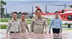 ท่านพลอากาศเอก สถิตย์พงษ์ สุขวิมล ราชเลขานุการในพระองค์พระบาทสมเด็จพระเจ้าอยู่หัวฯ ลงพื้นที่เกาะสีชัง (ติดตามโครงการตามแนวพระราชดำริ เร่งแก้ปัญหาน้ำ ขยะ พลังงาน และฟื้นฟูสิ่งแวดล้อม รองรับการท่องเที่ยวอย่างยั่งยืน) โดยมี ท่าน สุชาติ ชมกลิ่น รัฐมนตรีกระทรว