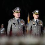 ท่าน ราญ นวลมา (ปลื้มใจ!สุดๆ)ท่าน “ต่าย” มอบภาพ ให้ท่านว่าที่ (ผบ.ตร.)ได้จัดพิธียิ่งใหญ่  “สวนสนาม-เชิญธงพิทักษ์สันติราษฎร์ลงจากยอดเสา-ลอดซุ้มกระบี่”ทำพิธีต้อนรับ อย่างสมศักดิ์ศรี พร้อมกันจัดพิธี “มุทิตาจิต” แด่ ข้าราชการตำรวจที่เกษียณอายุราชการ อย่างสมศั